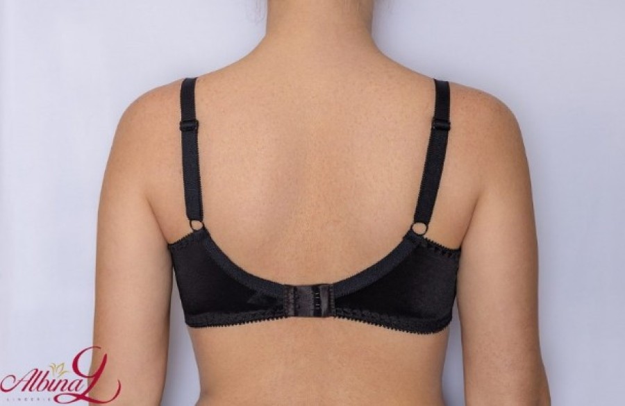 Latviška liemenėlė be pakietinimo JUODA - 7051