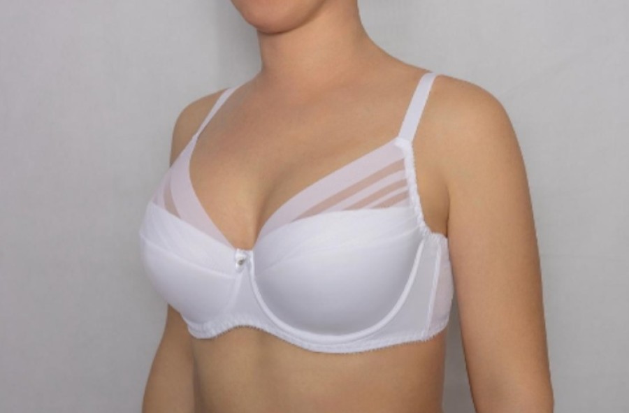 Latviška liemenėlė su plonu pakietinimu BALTA 8085