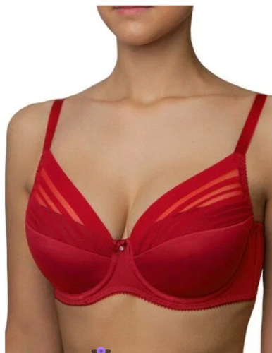 Latviška liemenėlė RAUDONA spalva - 8085