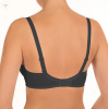 Latviška push-up liemenėlė  "Viktoria" – juoda spalva 